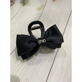 kẹp tóc nơ đen min 8p mẫu mới sang chảnh
