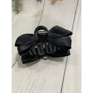 kẹp tóc nơ đen min 8p mẫu mới sang chảnh