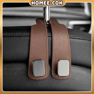 Homee.cok Móc Treo Đồ Sau Ghế Ô Tô Cao Cấp – Gọn Gàng Nội Thất Xe – Chịu Lực Tốt– Đơn Giản, Tiện Lợi