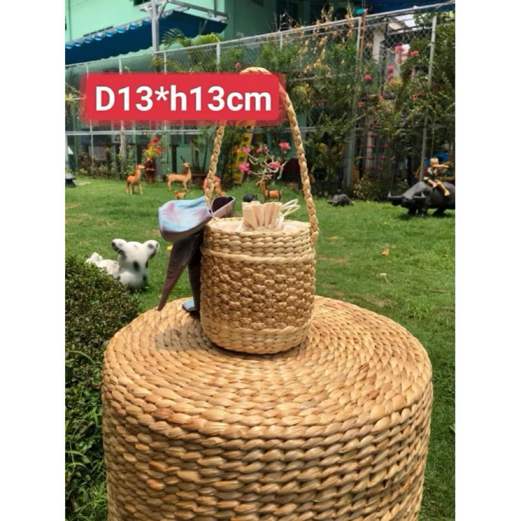 (Kho bán sỉ) Túi lục bình hình trụ / hàng đẹp loại 1