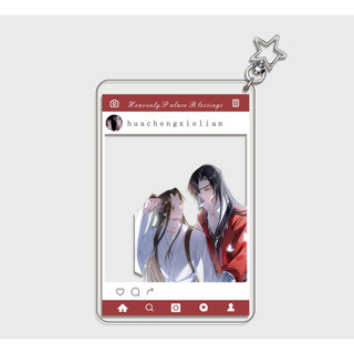 [HÀNG SẴN – NEW 2025] Móc Khóa Thiên Quan Tứ Phúc BL | Khung IG CP Hoa Thành – Tạ Liên | Acrylic Trong Suốt Keychain