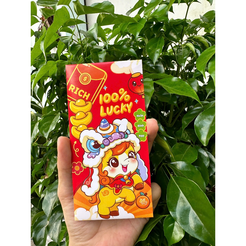Bao Lì Xì Tết Bính Ngọ 2026 - Đồ Chơi Cho Bé PUKAPI