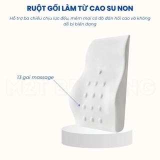 Gối tựa lưng dàii văn phòng M2T BEDDING thiết kế công thái học kích thước 37x45x11cm