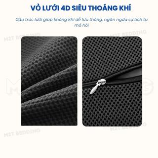Gối tựa lưng dàii văn phòng M2T BEDDING thiết kế công thái học kích thước 37x45x11cm