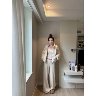 𝐏𝐡𝐢𝐞𝐧 | W8464 Quần Len Ống Suông Rộng Trơn 3 Màu