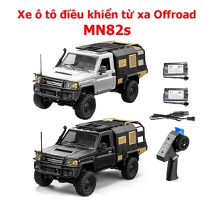 Xe Ô Tô Điều Khiển Từ Xa MN82s LC79 Tỉ Lệ 1:12, Offroad Leo Núi, 2.4GHz, Pin Sạc, Đồ Chơi RC Địa Hình Cao Cấp