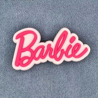 CHARM CHÍNH HÃNG: CHARM GẮN DÉP HỒNG BARBIE- HÀNG CHẤT DÀY - CỨNG- NÚT GẮN XỊN