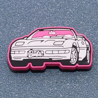 CHARM CHÍNH HÃNG: CHARM GẮN DÉP HỒNG BARBIE- HÀNG CHẤT DÀY - CỨNG- NÚT GẮN XỊN