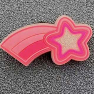 CHARM CHÍNH HÃNG: CHARM GẮN DÉP HỒNG BARBIE- HÀNG CHẤT DÀY - CỨNG- NÚT GẮN XỊN