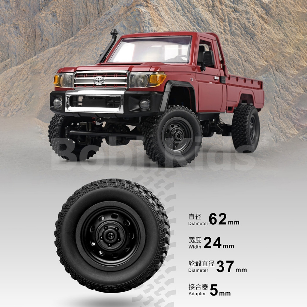 Xe ô tô điều khiển từ xa địa hình Offroad MN82 Pro - Lc79 phiên bản nâng cấp có đèn xi nhan kèm pin sạc cao cấp giá rẻ