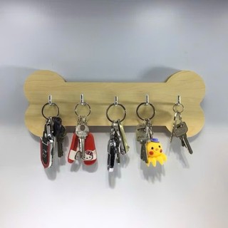 MÓC TREO CHÌA KHÓA QUẦN ÁO DÁN TƯỜNG BẰNG GỖ DECOR NHIỀU HÌNH XINH XẮN TIỆN LỢI