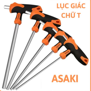 Lục giác chữ T Asaki,tay vặn lục giác chữ T,lục giác bi cầm tay,lục giác T Asaki,lục giác bi chữ T,lục giác tay cầm