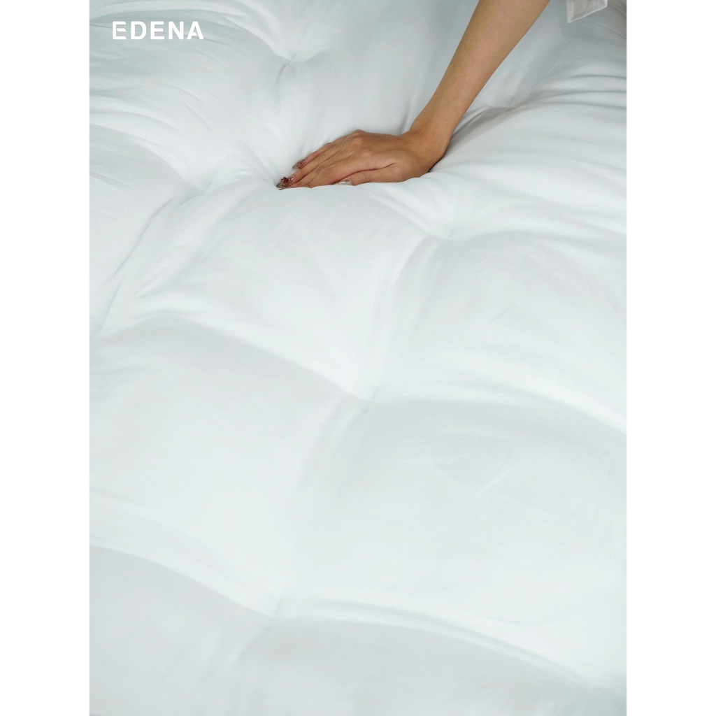 Topper Edena gòn dày 5cm , hỗ trợ tăng độ êm ái cho nệm, bồng bềnh thoáng khí, giúp ngủ ngon chuẩn khách sạn