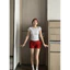 Áo Babytee Nữ Chấm Bi TUAN LE CLOTHING Áo Thun Phông Nữ Cổ Tròn Co Giãn Ôm Body Tôn Dáng <70kg Size