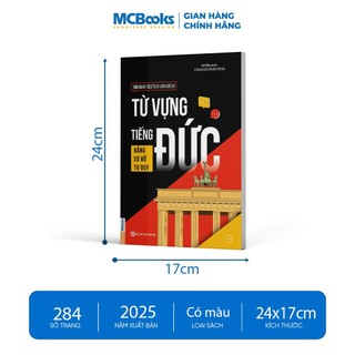 Sách - Mindmap Deutsch Vokabeln - Từ vựng Tiếng Đức bằng sơ đồ tư duy