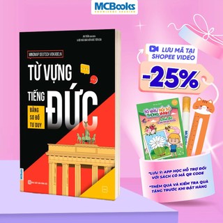 Sách - Mindmap Deutsch Vokabeln - Từ vựng Tiếng Đức bằng sơ đồ tư duy