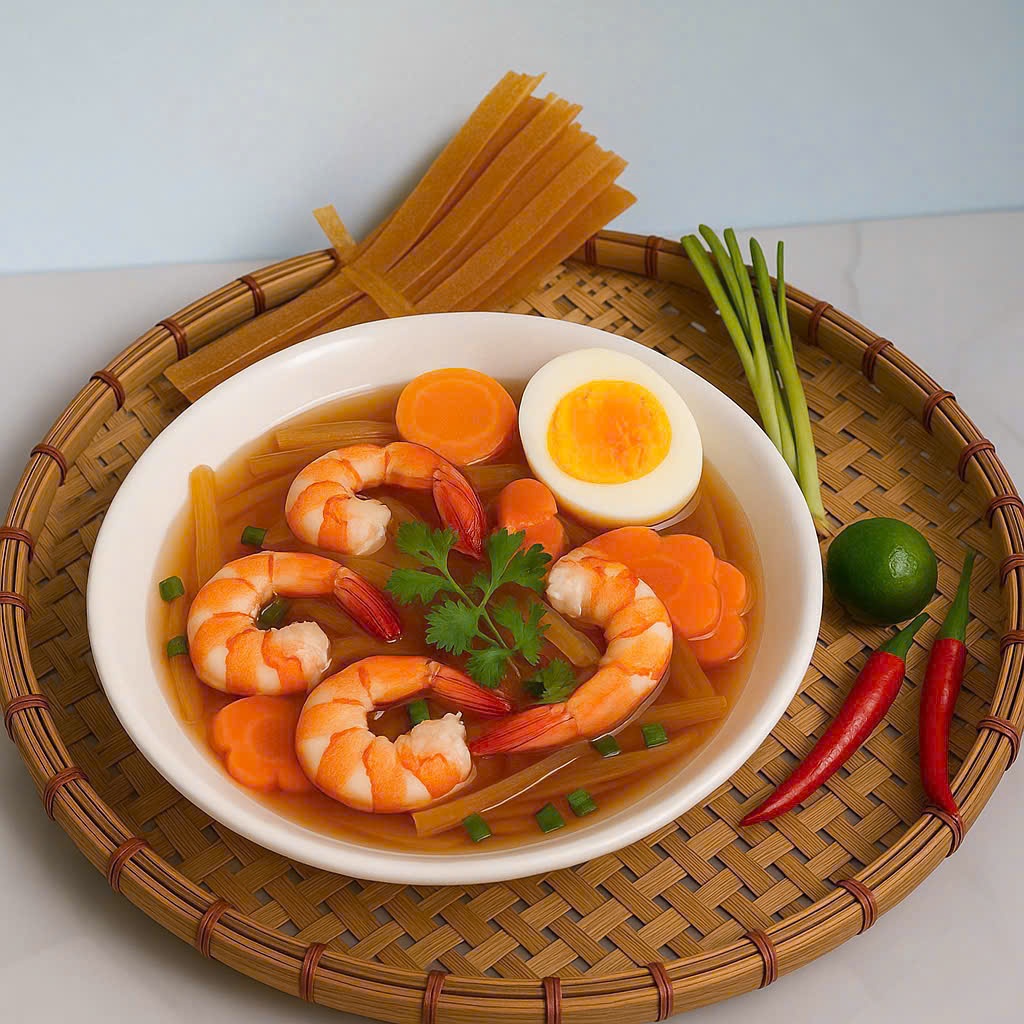 200g Bánh phồng tôm sợi phở