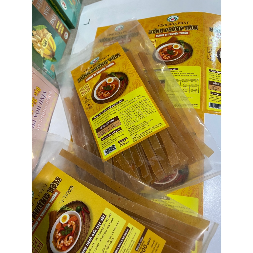 200g Bánh phồng tôm sợi phở