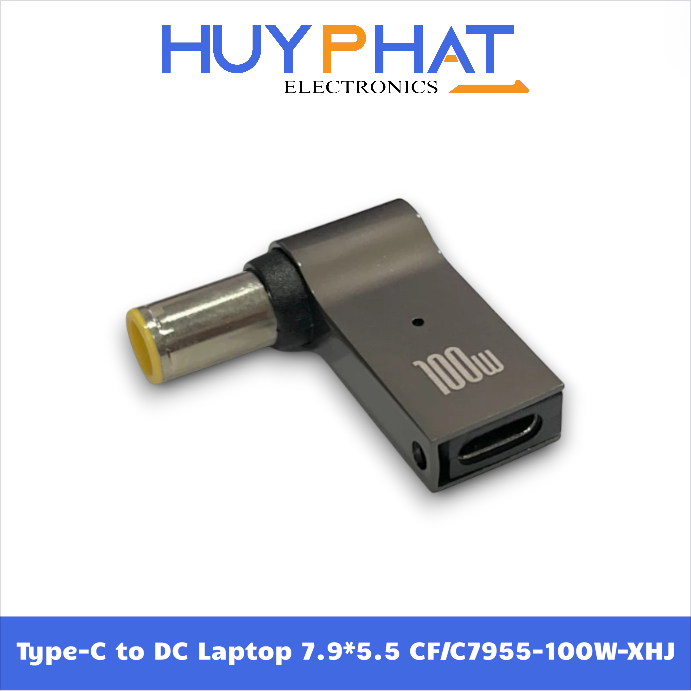 Đầu Chuyển Đổi Sạc Type-C Sang Cổng Sạc DC Laptop CF/C7955-100W-XHJ ...