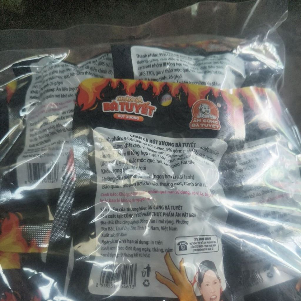 Combo 20c chân gà đen