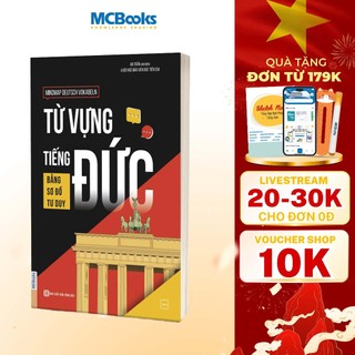 Sách - Mindmap Deutsch Vokabeln - Từ vựng Tiếng Đức bằng sơ đồ tư duy