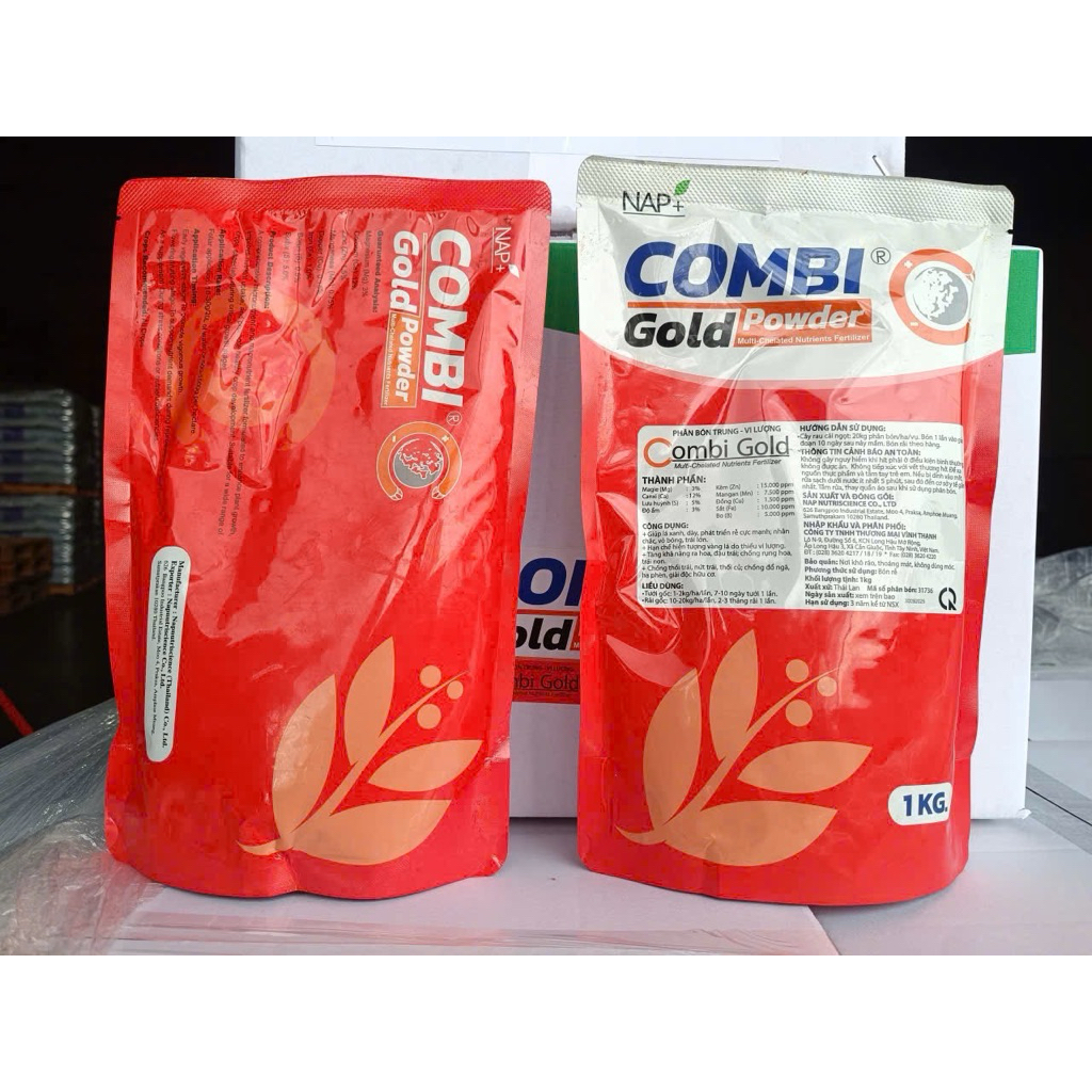 COMBI Thái Vĩnh Thạnh-gói 1kg-Dùng để tưới và rải gốc- Bổ sung vi lượng cho cây trồng