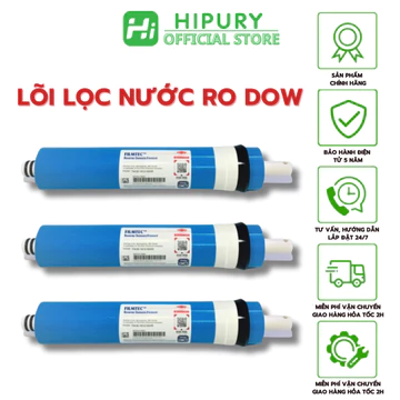 Lõi Lọc Nước Số 4 RO DOW Filmtec, Màng Lọc RO Loại Bỏ Tạp Chất Bảo Vệ Sức Khỏe Nước Uống Tinh Khiết