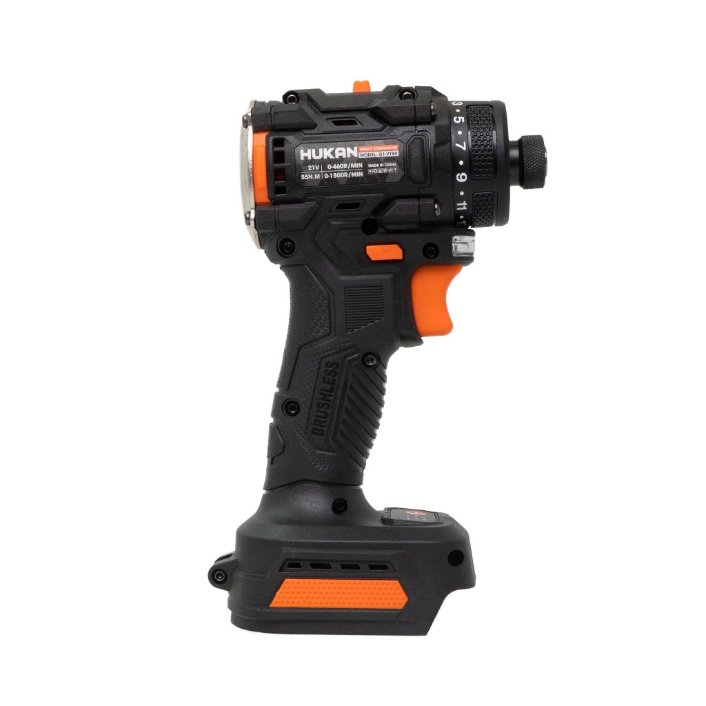 Thân Máy Chuyên Vít Cấp Trượt Đầu 1/4 HUKAN G1-VT50|21V, Lực Siết 55Nm, Động Cơ Không Chổi Than, Bảo Hành 6 Tháng