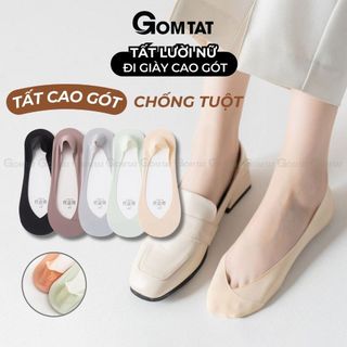 Vớ nữ mang giày lười mùa hè GOMTAT, tất mang giày búp bê chất liệu cotton mềm mại, thoáng khí - SUX-1103