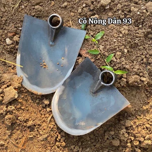 Cuốc làm vườn cuốc bầu cuốc hố cà phê , cuốc hố trồng cây chất liệu thép nhíp cản bản dàu dặn