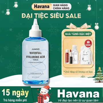 Toner JUMISO Waterfull Hyaluronic Acid Toner 250ml