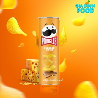 Snack Khoai Tây Chiên 102gr 1lon nhiều vị Pringles 6 loại
