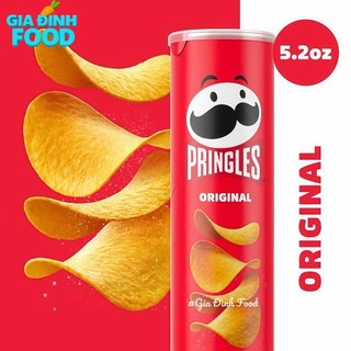 Snack Khoai Tây Chiên 102gr 1lon nhiều vị Pringles 6 loại