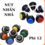 Nút nhấn nhả chống nước phi 12,công tắc nhấn tròn,công tắc nút nhấn tròn,công tắc đèn,công tắc tròn,công tắc nhựa tròn