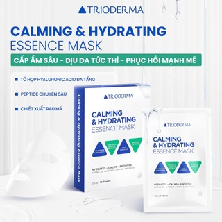 Mặt nạ Tencel Calming & Hydrating Essence Mask Trioderma giữ ẩm tốt, tối đa tinh chất