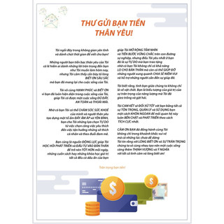 Tranh” THƯ GỬI BẠN $” decal dán tường