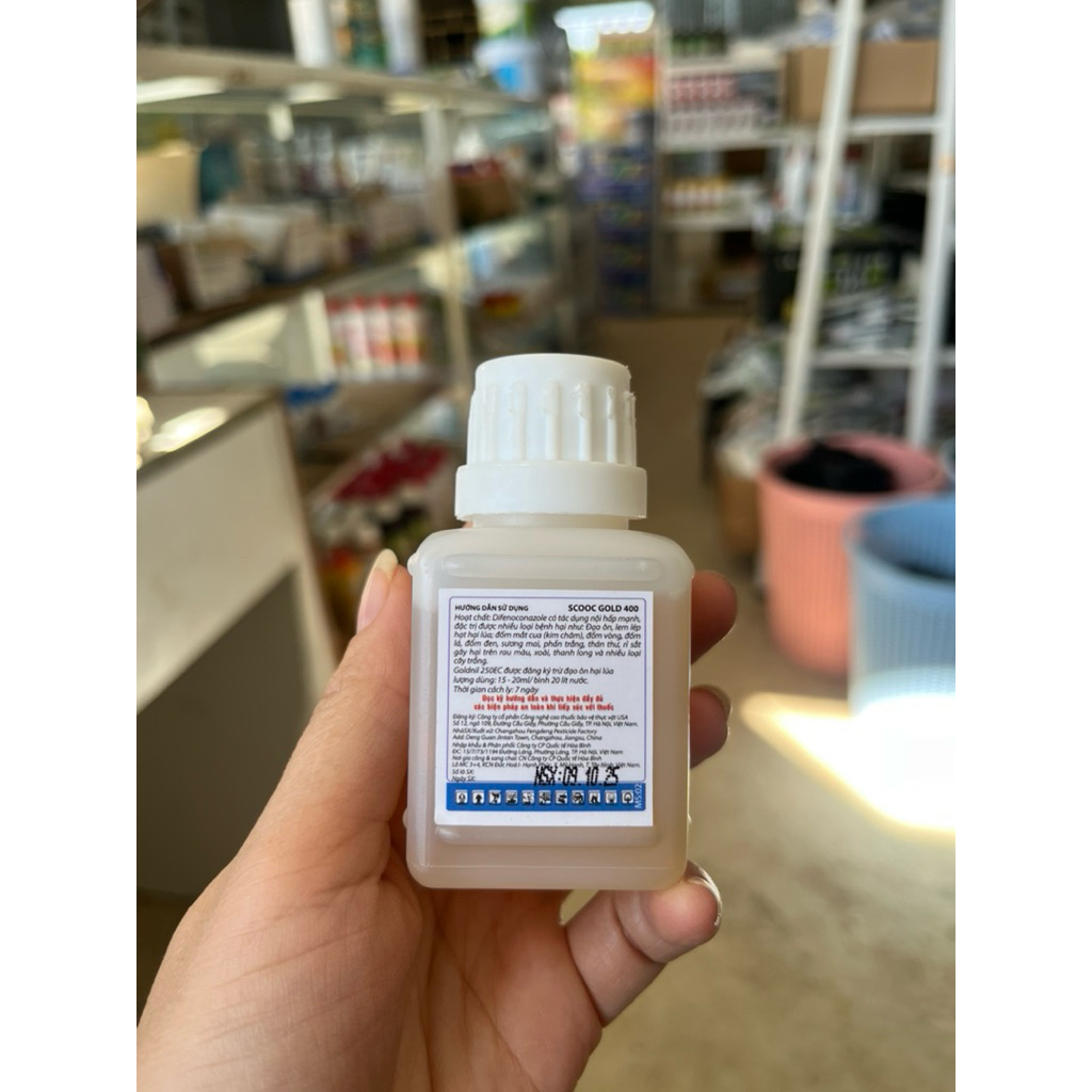 ScoocGOLD 250EC- Bảo vệ cây trồng khỏi nấm bệnh(chai 50ml)