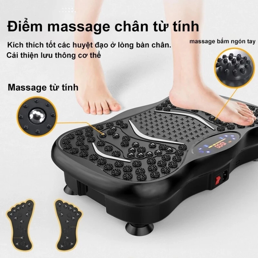 Máy Rung Lắc Toàn Thân Giảm Béo Hiệu Quả - Thiết Bị Giảm Cân, Máy Tập Giảm Mỡ Bụng