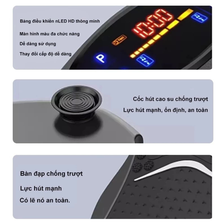 Máy Rung Lắc Toàn Thân Giảm Béo Hiệu Quả - Thiết Bị Giảm Cân, Máy Tập Giảm Mỡ Bụng