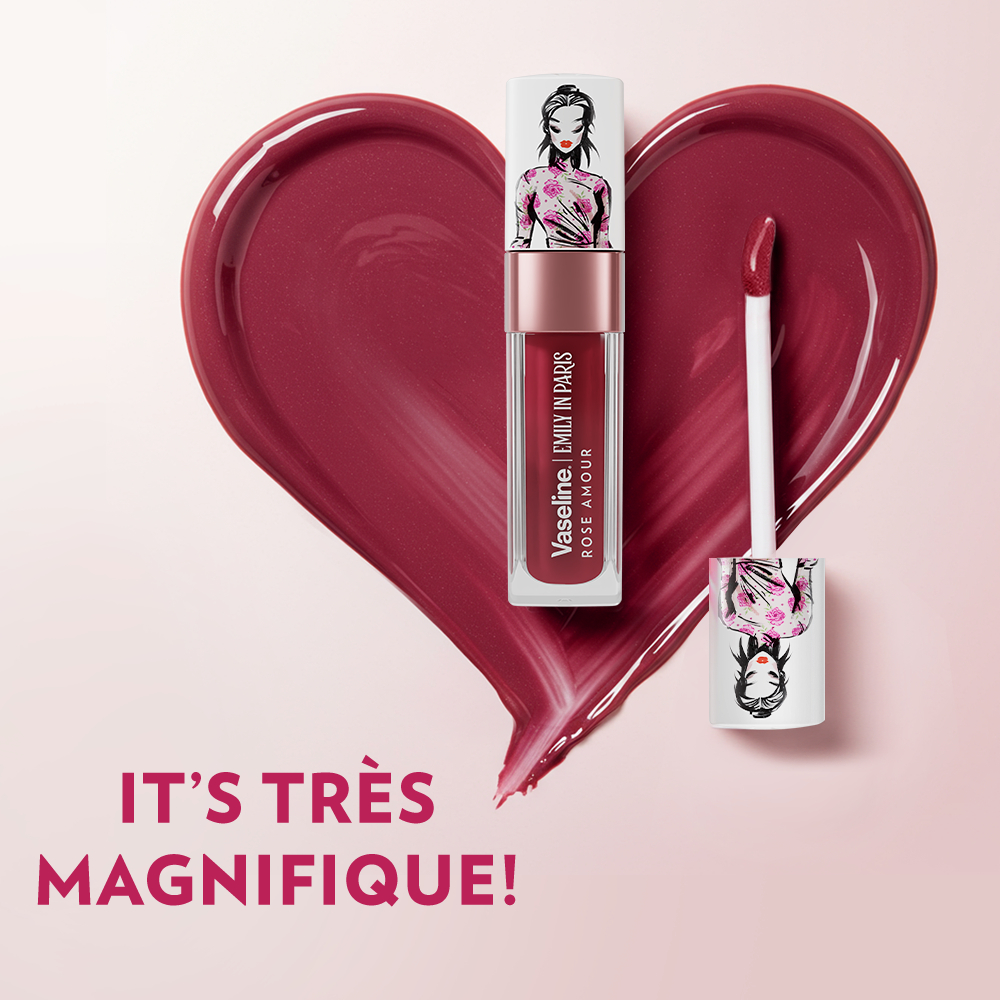 [New] Son Vaseline Emily In Paris  Rose Amour Tinted Lip Oil 4g (Hồng)
