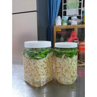 TỎI LÝ SƠN NGÂM CHUA NGỌT - 500Gr