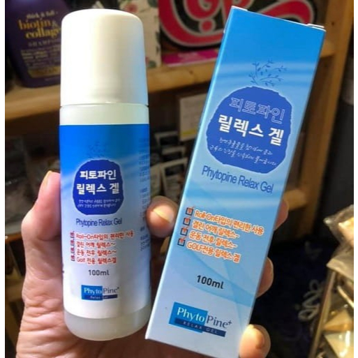Dầu Lăn Tinh Dầu Thông Đỏ Hàn Quốc Phytopine Relax Gel Hộp 100ml
