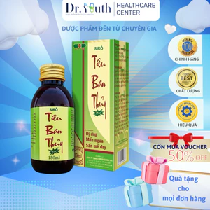 Siro Tiêu Ban Thủy, hỗ trợ giảm dị ứng, thanh nhiệt, giải độc