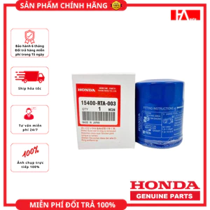 { Hàng Chính Hãng } Lọc dầu nhớt Honda Civic, City, CR-V, Brio, Jazz _ Mã sản phẩm: 15400-RTA-003