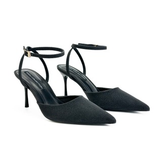 Giày SlingBack Cao Gót 9P Kim Tuyến HADU M7157 Sang Trọng Đẳng Cấp Đế TPR Chống Trượt BH 12T
