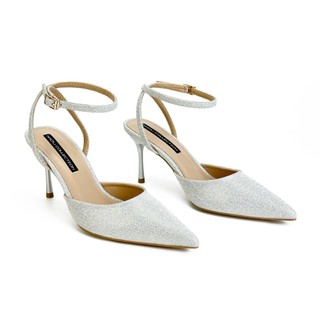 Giày SlingBack Cao Gót 9P Kim Tuyến HADU M7157 Sang Trọng Đẳng Cấp Đế TPR Chống Trượt BH 12T