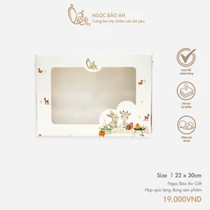 Ngọc Bảo An Gift - Hộp quà tặng Ngọc Bảo An đựng sản phẩm kích thước 22cm x 30cm