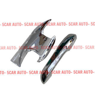 Ốp tay nắm cửa, hõm cửa xe MG5 Mạ crom sáng bóng- Hàng cao cấp