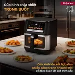 Nồi chiên không dầu Nhập Khẩu Fujihome A9DH 9 Lít -  Có 8 chế độ cài đặt sẵn, Công nghệ gia nhiệt kép — ảnh 2