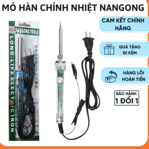 Mỏ hàn chỉnh nhiệt Nangong,mỏ hàn thiếc điều chỉnh nhiệt độ,tay hàn nhiệt,mỏ hàn chì,máy hàn,bút hàn thiếc,bút hàn điện